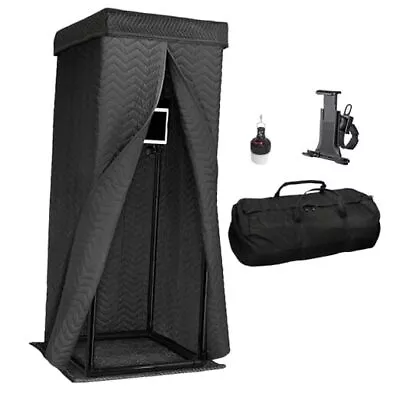  Ultimate Vocal Booth - 360 Degree Reverb Isolation Portable Recording Booth • $677.20