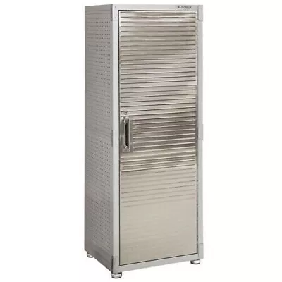 Seville Classics UltraHD 1-Door Lockable Storage Cabinet (24  W X 18  D X 66  H) • $250.99