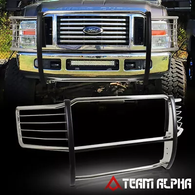 Fits 2008-2010 Ford F250/F350/F450/F550 Stainless Steel 1.5  Bumper Grille Guard • $338.89