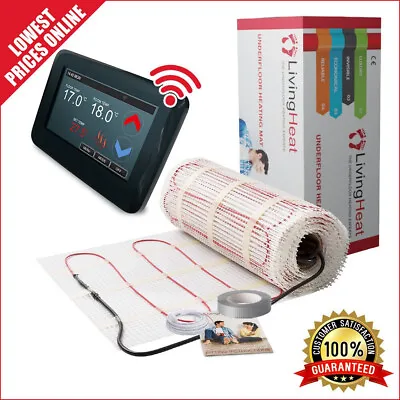 Under Tile Underfloor Heating WarmUp 150w Electric Mat For Kitchen/Conservatory • £199.99