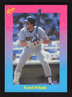 1989 Classic Travel   Kent Hrbek #55 Minnesota Twins • $1.79