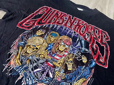 Guns N Roses T Shirt Vintage 1990's Size: Medium • £40