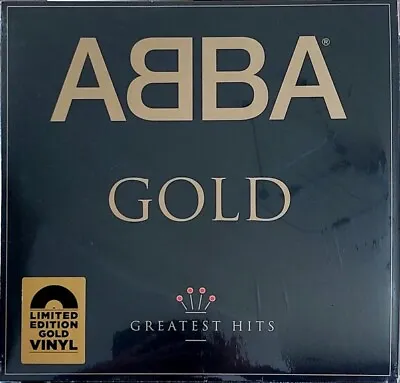 Abba Gold Greatest Hits Gold Vinyl 2lp • £44.99