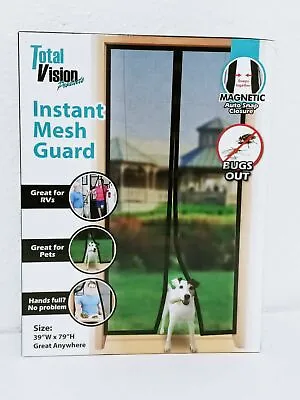 NEW Instant Door Mesh Guard Magnetic Easy Instament 39  × 79  FREE SHIP • $15.99