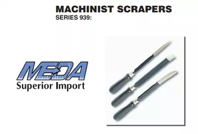 Machinist Scraper-half Round 10  Item No. 8401292(gi-652-011) • $11.33