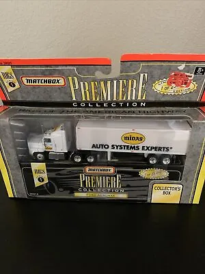 Matchbox Premiere Collection Rigs Series 1 Ford Aeromax Midas Semi Collector's • $16.99