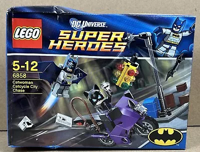 LEGO# 6858 Super Heroes: Catwoman Catcycle City Chase NIB Batman Sealed • $64.99