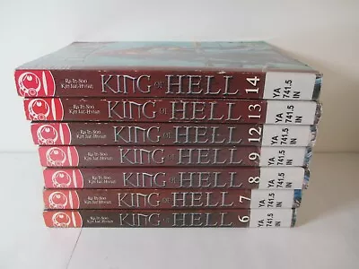 King Of Hell  Lot Of 7 Shonen Manga Manhwa English Ra In-Soo • $27.89