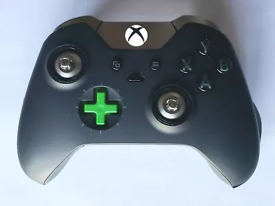 USED Black Microsoft Xbox One Elite Wireless Controller - Works But HAS WEAR • $46.99