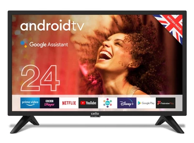 £129.99 • Buy Cello 24  Inch HD Ready LED Smart Android TV With Google Assistant And Freeview