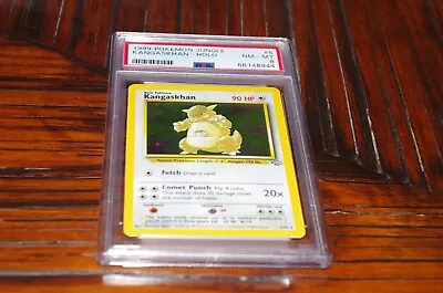 $37.49 • Buy 1999 Pokemon Jungle Kangaskhan Holo Holographic Unlimited #5/64 PSA 8 USA SELLER