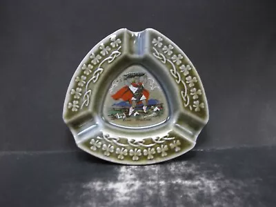 Irish Porcelain Ashtray Finn MacCoul - Made In Ireland - Wade - Very Nice • $6