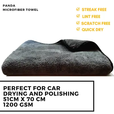 1200GSM Microfiber Towel Cleaning Cloth Car Drying Polishing Detailing Lint Free • $14.99