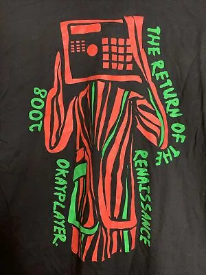 Q-tip A Tribe Called Quest Okayplayer Shirt Medium Hip Hop 2008 • $25