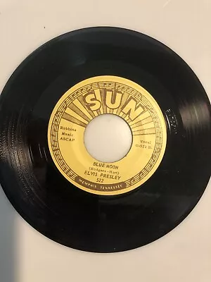 Elvis Presley Blue Moon / Money Honey On Sun 45rpm • $14.99