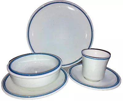 Mikasa Cordon Bleu Set Of 5 Dinner 10  Bread 7.5  Bowl 6.5  Cup Saucer  CG500 • $49.95