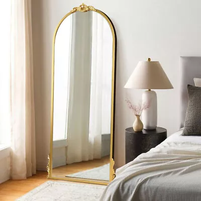 Portico X Large Gold Full Length Wall Leaner Floor Mirror 180cm X 80cm /120x60cm • £85.95