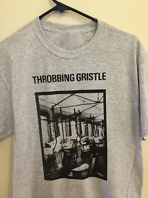 Throbbing Gristle Heavy Cotton Sport Grey S-4XL Unisex Classic Shirt MM1123 • $21.84