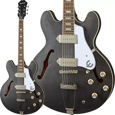 New Epiphone Casino Worn (Worn Ebony) 694075 Electric Guitar • $506.69