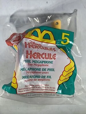 1997 McDonalds | Disney Hercules | #5 Phil Megaphone | Happy Meal Toy • $4.64