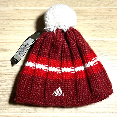 Team GB UK Beanie Hat Red Sochi 2014 Winter Olympic Adidas Mens Womens Size M • $35