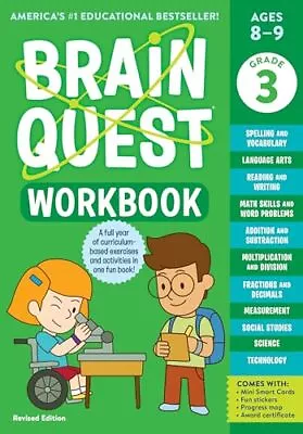 Brain Quest Workbook: 3rd Grade Revised Edition (Brain Quest Workbooks) • $5.53