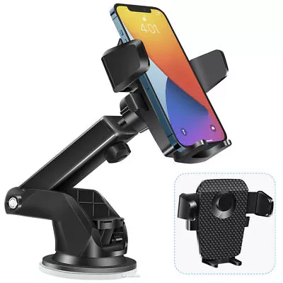 Car Phone Mount 360° Universal Car Cell Phone Holder Stand Windshield Dashboard • $6.99