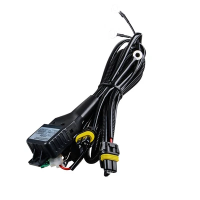 $13.98 • Buy H4 Relay Harness HID Bixenon Projector Lens Headlight Retrofit Wiring Controller