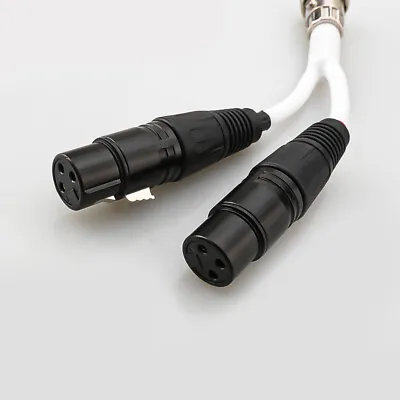 NAIM 4 Pin 5pin Din Twist Lock To Xlr Female Cable Lead 15cm Naim Adapter Cable • £30