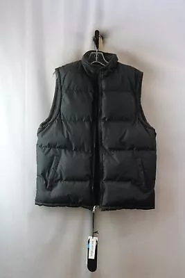 NWT I5 Men's Black Reversible Fleece/Puffer Vest SZ-L • $9.99