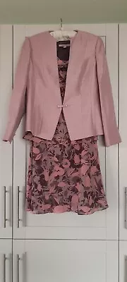 Jacques Vert Suit Size 12. Skirt Top And Jacket. Wedding Outfit • £10