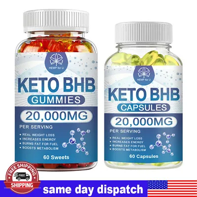 Keto Diet Pills | Keto ACV Gummies Weight Loss Fat Burner Appetite Suppressant • $10.94