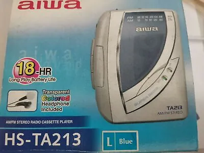 Vintage AIWA HS-TA213 New With Original Packaging • $188.33