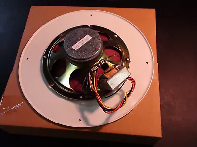 8  Round Ceiling Speaker MISCO JC80WP W/transformer & White Ceiling Cover Plate • $23.95