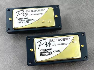 LP Vintage ProBucker Humbucker Pickups GOLD For Epiphone Les Paul Korea OEM • $36.90