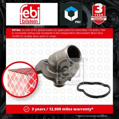 £17.64 • Buy Coolant Thermostat Fits OPEL CORSA B, C, D 1.0 96 To 14 012992692 090570620 Febi