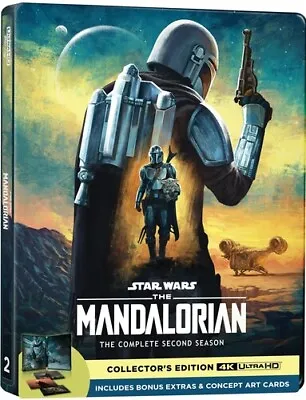 The Mandalorian: The Complete Second Season [New 4K UHD Blu-ray] Steelbook • $99.89