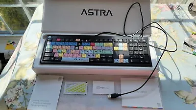 LogicKeyboard Astra PC Backlit Keyboard - Avid Pro Tools Professional • $4.99