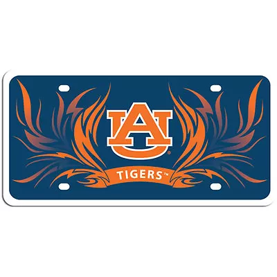 Auburn Tigers College Football Styrene Car Tag License Plate Made In Usa • $29.99