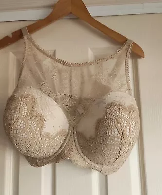 Victoria’s Secret Dream Angels PADDED Beige Lace Bra 38 DDD = AUST 16 DDD EVENT  • $35