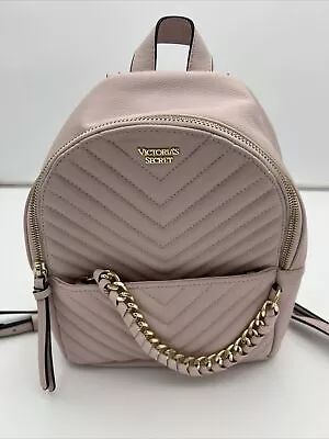 Victoria Secret Light Pink Handbag Mini Backpack Purse NWOT • $24.99