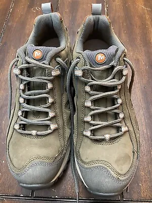 Merrell Hiking Shoes Boots Radius Moss Womens | Size 10 | Green | Great Tread! • $44.95