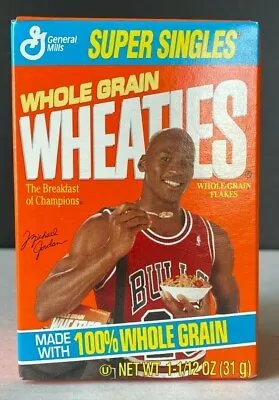$9.99 • Buy Michael Jordan Chicago Bulls Vintage 1990's Mini Wheaties Cereal Box Unopened