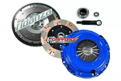 Fx Dual Friction Clutch Kit+fidanza Flywheel For 1992-1993 Acura Integra 1.7l • $389