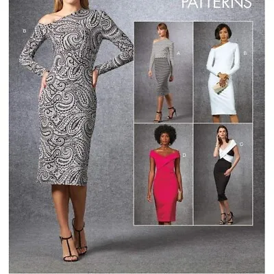 Vogue Sewing Pattern 10460 Zandra Rhodes Dress Misses Size 6-14 • $11.99