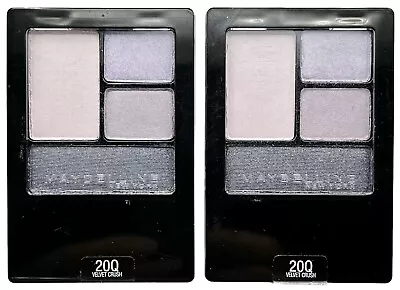 2 Pack Maybelline Expert Wear Eyeshadow Quads Velvet Crush 20Q • $18.99