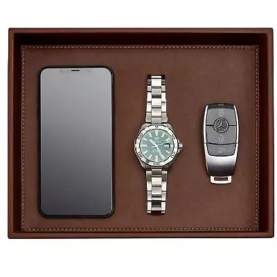 Valet Tray For Men - Nightstand Organizer EDC Tray For Wallet And Keys - Dres... • $38.09