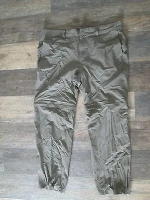 Men's THE NORTH FACE Brown Convertible Nylon Pants Sz. 40x32 • $16