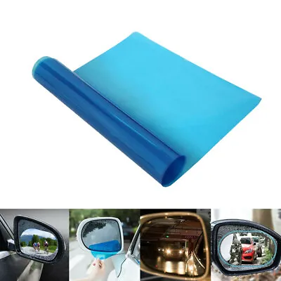 Car Rear View Mirror Film Rainproof Anti-Fog Hydrophobic Protector Sticker Parts • $18.10