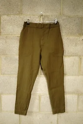 Bassike Olive Green Drop Crotch Pants…size 0…see Description... • $25